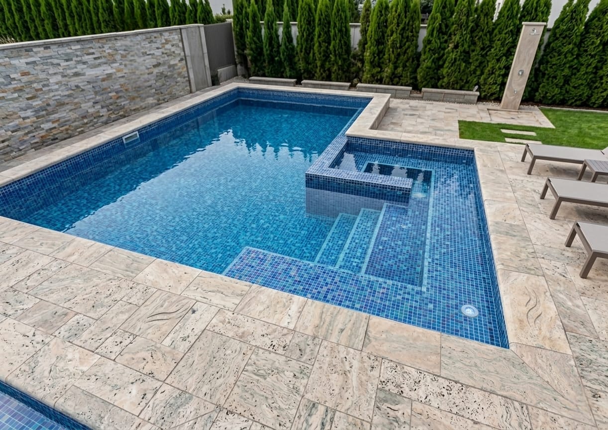 Entrega de proyecto de piscina JVAQUA